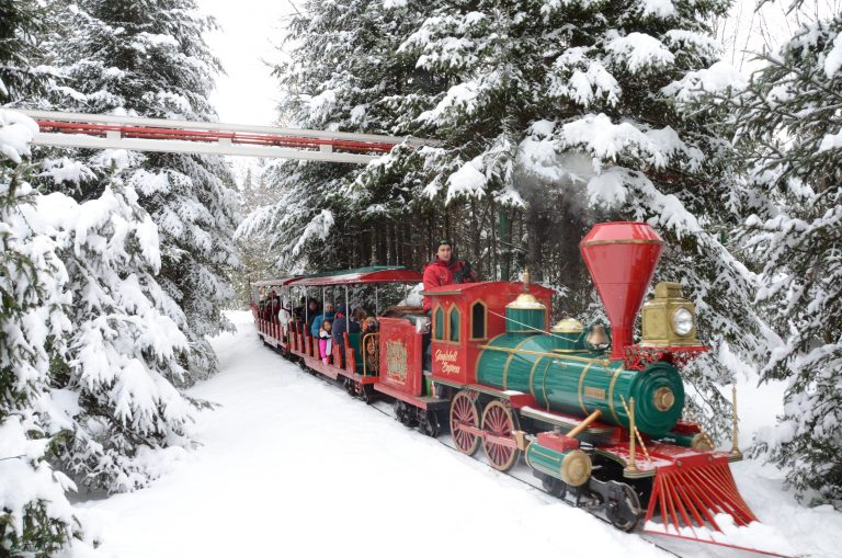 A winter wonderland santa s village