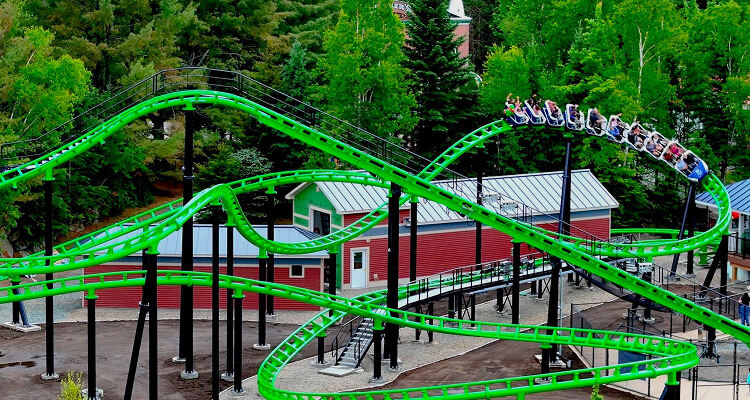Midnight Flyer Roller Coaster