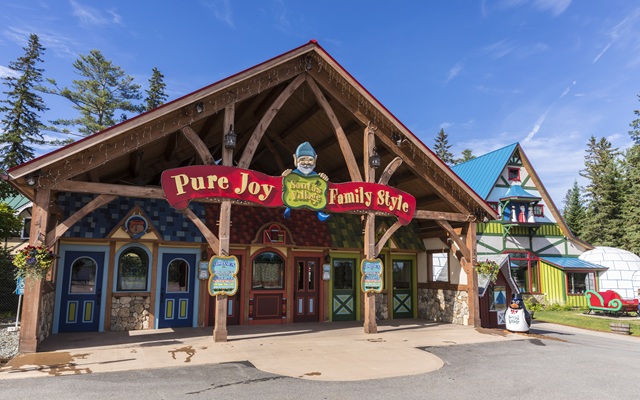 Santa's Village in Jefferson, New Hampshire.